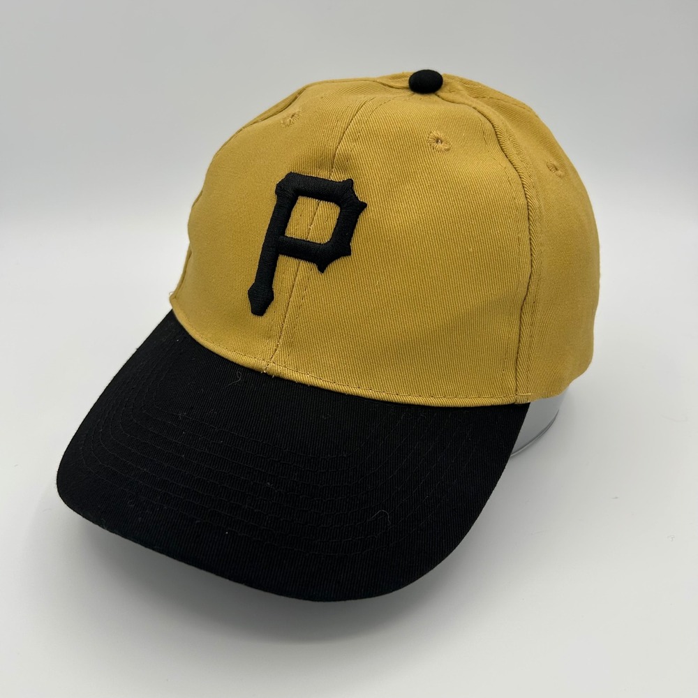 Pittsburgh Pirates BWM Global Baseball Cap Unisex OSFM Yellow Black Sportswear